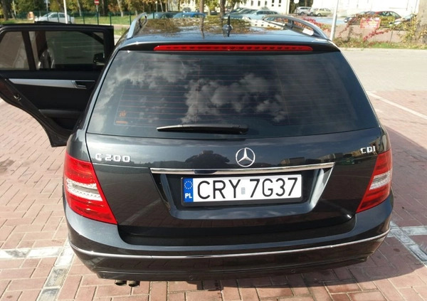 Mercedes-Benz Klasa C cena 37900 przebieg: 246000, rok produkcji 2012 z Rypin małe 781